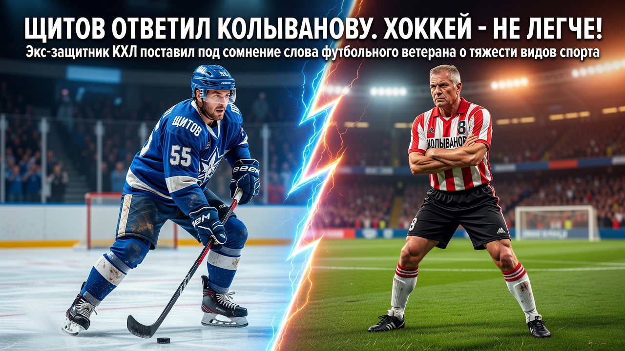 Щитов ответил Колыванову. Хоккей - не легче!